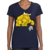 Ladies Perfect V-Neck T-Shirt Thumbnail