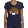 Ladies Perfect V-Neck T-Shirt Thumbnail