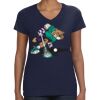 Ladies Perfect V-Neck T-Shirt Thumbnail