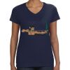 Ladies Perfect V-Neck T-Shirt Thumbnail