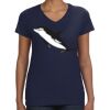 Ladies Perfect V-Neck T-Shirt Thumbnail
