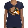 Ladies Perfect V-Neck T-Shirt Thumbnail