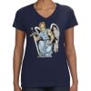 Ladies Perfect V-Neck T-Shirt Thumbnail