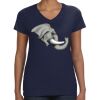 Ladies Perfect V-Neck T-Shirt Thumbnail