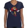 Ladies Perfect V-Neck T-Shirt Thumbnail