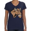 Ladies Perfect V-Neck T-Shirt Thumbnail