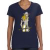 Ladies Perfect V-Neck T-Shirt Thumbnail