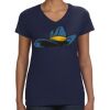 Ladies Perfect V-Neck T-Shirt Thumbnail