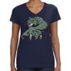 Ladies Perfect V-Neck T-Shirt Thumbnail