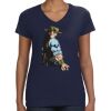 Ladies Perfect V-Neck T-Shirt Thumbnail