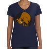 Ladies Perfect V-Neck T-Shirt Thumbnail