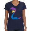 Ladies Perfect V-Neck T-Shirt Thumbnail