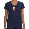 Ladies Perfect V-Neck T-Shirt Thumbnail
