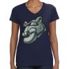 Ladies Perfect V-Neck T-Shirt Thumbnail