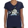 Ladies Perfect V-Neck T-Shirt Thumbnail