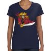 Ladies Perfect V-Neck T-Shirt Thumbnail