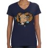 Ladies Perfect V-Neck T-Shirt Thumbnail
