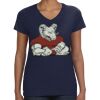Ladies Perfect V-Neck T-Shirt Thumbnail