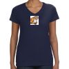 Ladies Perfect V-Neck T-Shirt Thumbnail