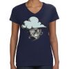 Ladies Perfect V-Neck T-Shirt Thumbnail