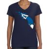 Ladies Perfect V-Neck T-Shirt Thumbnail