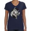 Ladies Perfect V-Neck T-Shirt Thumbnail