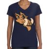 Ladies Perfect V-Neck T-Shirt Thumbnail