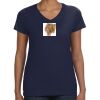 Ladies Perfect V-Neck T-Shirt Thumbnail
