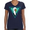 Ladies Perfect V-Neck T-Shirt Thumbnail
