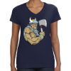Ladies Perfect V-Neck T-Shirt Thumbnail