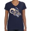 Ladies Perfect V-Neck T-Shirt Thumbnail