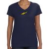 Ladies Perfect V-Neck T-Shirt Thumbnail