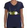 Ladies Perfect V-Neck T-Shirt Thumbnail