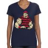 Ladies Perfect V-Neck T-Shirt Thumbnail