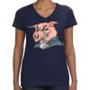 Ladies Perfect V-Neck T-Shirt Thumbnail