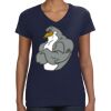 Ladies Perfect V-Neck T-Shirt Thumbnail