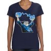 Ladies Perfect V-Neck T-Shirt Thumbnail