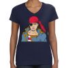 Ladies Perfect V-Neck T-Shirt Thumbnail