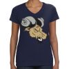 Ladies Perfect V-Neck T-Shirt Thumbnail