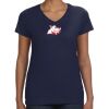 Ladies Perfect V-Neck T-Shirt Thumbnail