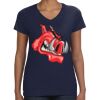 Ladies Perfect V-Neck T-Shirt Thumbnail