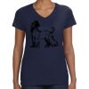 Ladies Perfect V-Neck T-Shirt Thumbnail