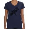Ladies Perfect V-Neck T-Shirt Thumbnail