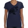 Ladies Perfect V-Neck T-Shirt Thumbnail