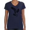 Ladies Perfect V-Neck T-Shirt Thumbnail