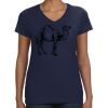 Ladies Perfect V-Neck T-Shirt Thumbnail