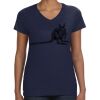 Ladies Perfect V-Neck T-Shirt Thumbnail