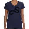 Ladies Perfect V-Neck T-Shirt Thumbnail