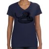 Ladies Perfect V-Neck T-Shirt Thumbnail