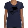 Ladies Perfect V-Neck T-Shirt Thumbnail